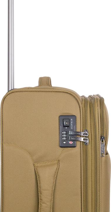 Actual product image Stratic Trolley soft LIGHT M 65cm khaki (68 l)