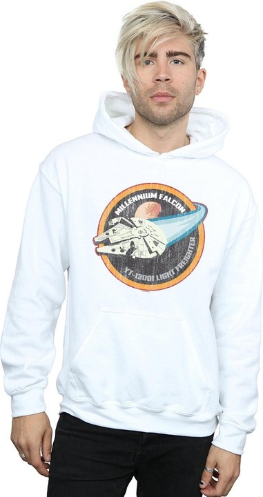 Produktbild Star Wars Millennium Falcon Badge Kapuzenpullover (M)