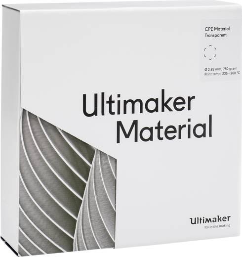 Actual product image Ultimaker Cpe (CPE, 2.85 mm, 750 g, Transparent)