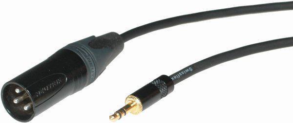 Actual product image Contrik XLR m to Mini Plug 3pin (3 m, 3.5mm jack (AUX), XLR)