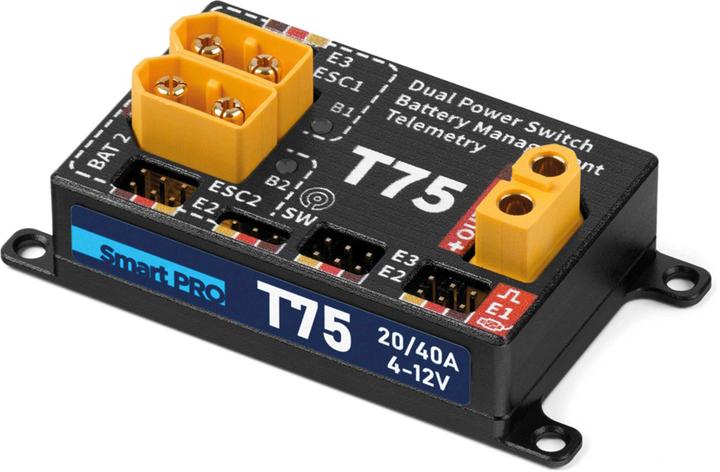 Kavan Smart PRO T75 Doppelbatterie-Weiche mit Telemetrie-Expander