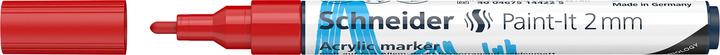 Valeurs nutritives et ingrédients Schneider Marqueur acrylique Paint-It 310 2mm rouge (1 x)