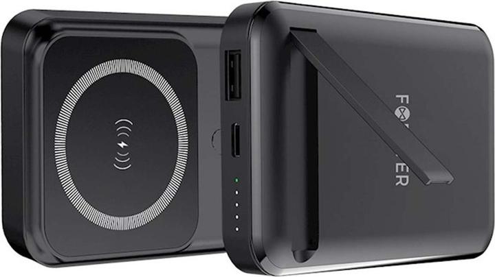 Produktbild Forever kabellose Powerbank MATB-100 PD QC 22,5 W 10000 mAh magnetisch schwarz (10000 mAh, 20 W, 37 Wh)