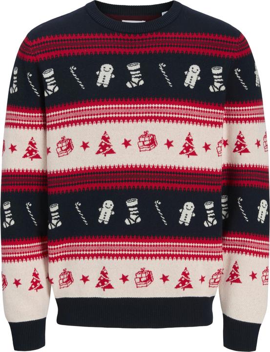 Jack & Jones Jjxmas Noel Knit Crew Neck