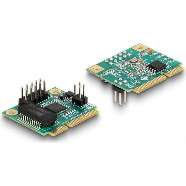Delock Mini PCIe I/O PCIe half size 1 x RJ45 2,5 Gigabit LAN (PCI Express 2.1), Scheda di rete