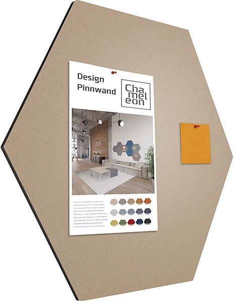 Produktbild smiT Design-Pinnwand sechseckig (Pinnwand)