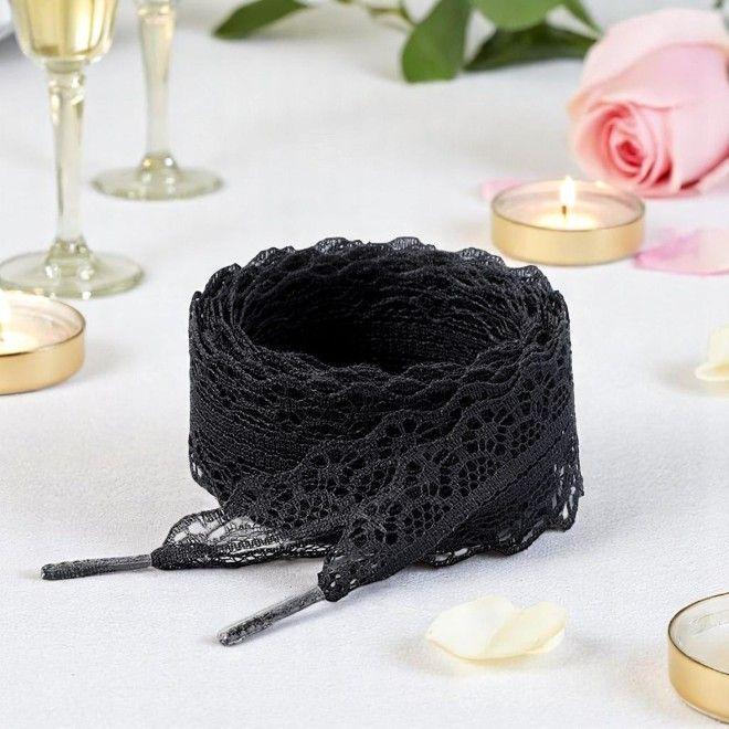 Immagine prodotto MU Classic 1 Paar Festive Series Spitzen Schnürsenkel (120 cm)