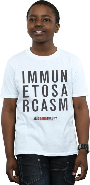Produktbild Dam Immune To Sarcasm TShirt Jungen (152, 158)