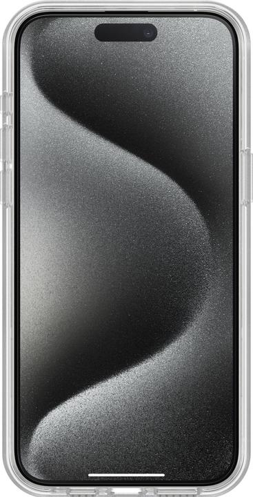 Actual product image OtterBox Symmetry Clear mit MagSafe + Premium Glass Antimicrobial (Apple iPhone 15 Pro Max)