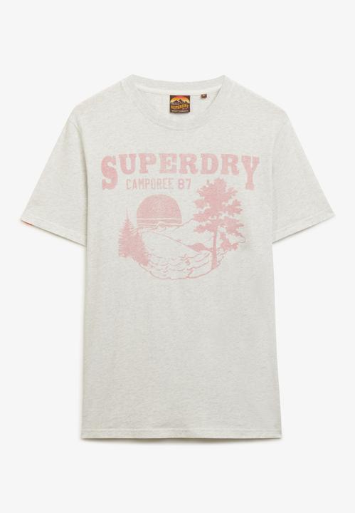 Immagine prodotto Superdry Locker geschnittenes einfarbiges Lo-Fi Outdoor T-Shirt (M)