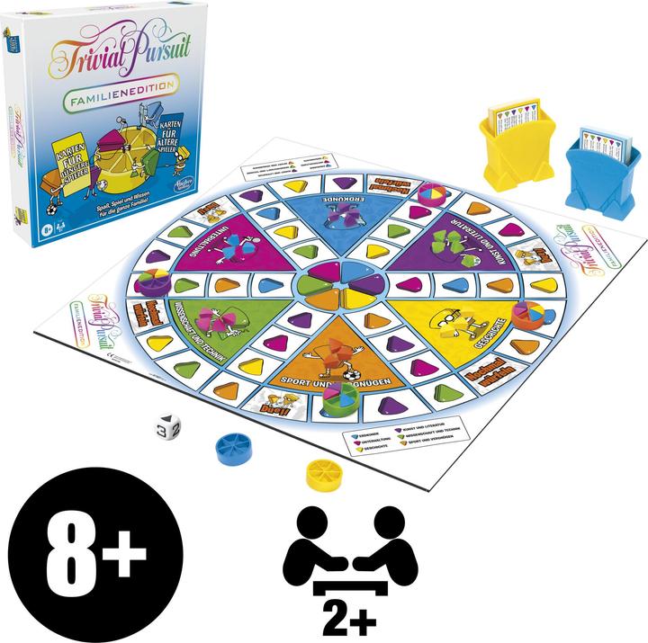 Produktbild Hasbro Gaming Trivial Pursuit Familienedition (Deutsch)