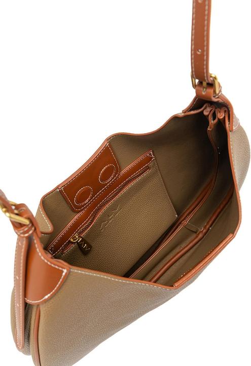 Actual product image ALV by Alviero Martini Damen Schultertasche - Modell Aurelia Lux - 100% Polyurethan - 39.0 X 31.0 X 8.0 Cm