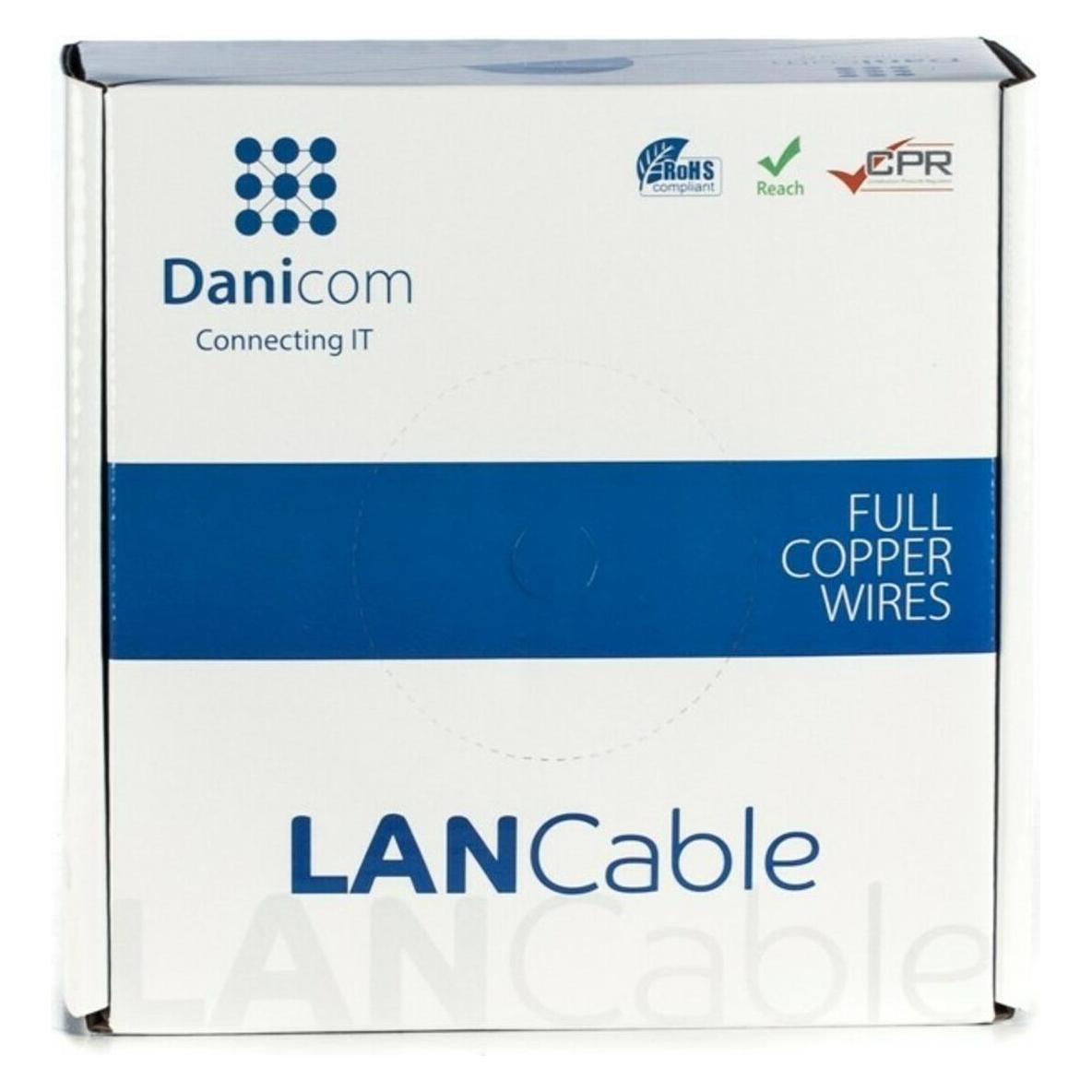 Dsit Danicom CAT6 Utp 50m (CAT6, 50 m), Netzwerkkabel