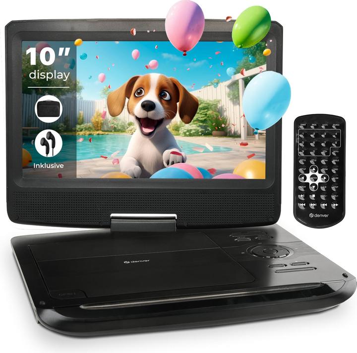 Image du produit Denver MT-1097 (Lecteur DVD portable)