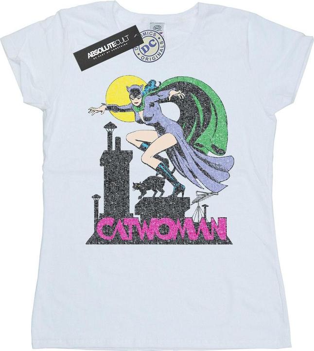 Produktbild Catwoman Crackle Logo TShirt (XXL)