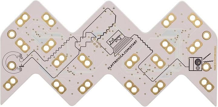 Actual product image Playtronica Touch-sensitive MIDI controller for 16 objects, USB-powered with crocodile clips and case (Controller)