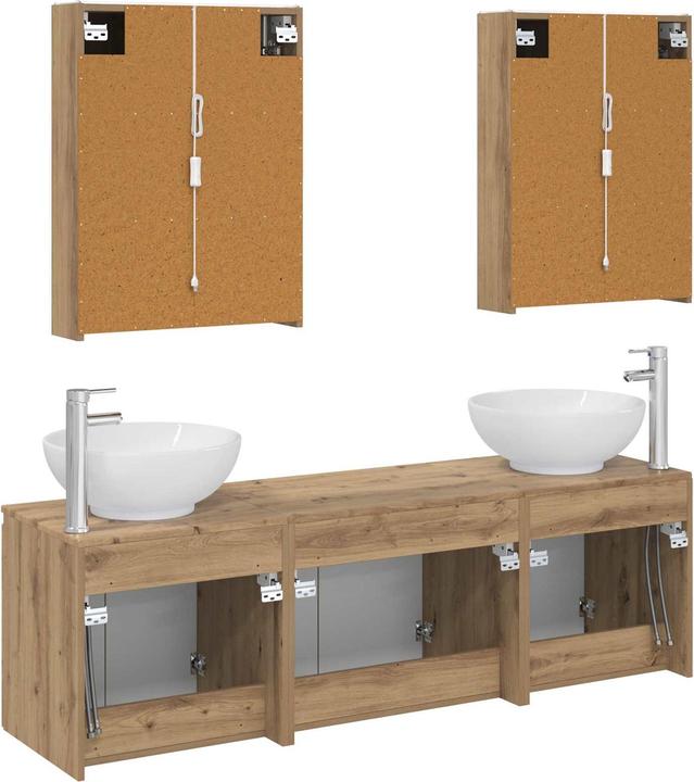 Produktbild vidaXL Badezimmerschrank-Set