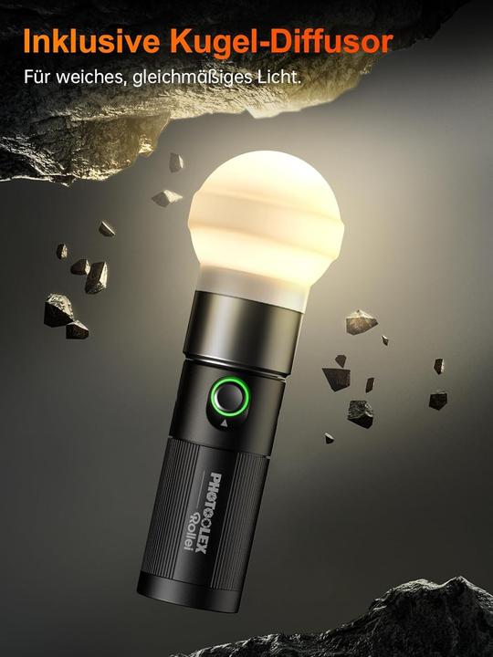 Actual product image Rollei LED-Effekt-Licht I Photoolex Gobo Light