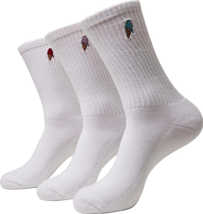 Produktbild Mister Tee Ice Cream Socks 3-Pack (3er Pack, 43 - 46)