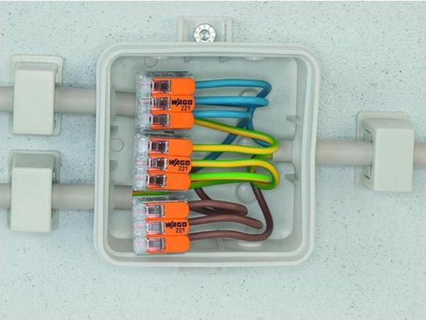 Immagine prodotto Wago Morsetto di collegamento COMPACT 3 volte 50 pezzi
