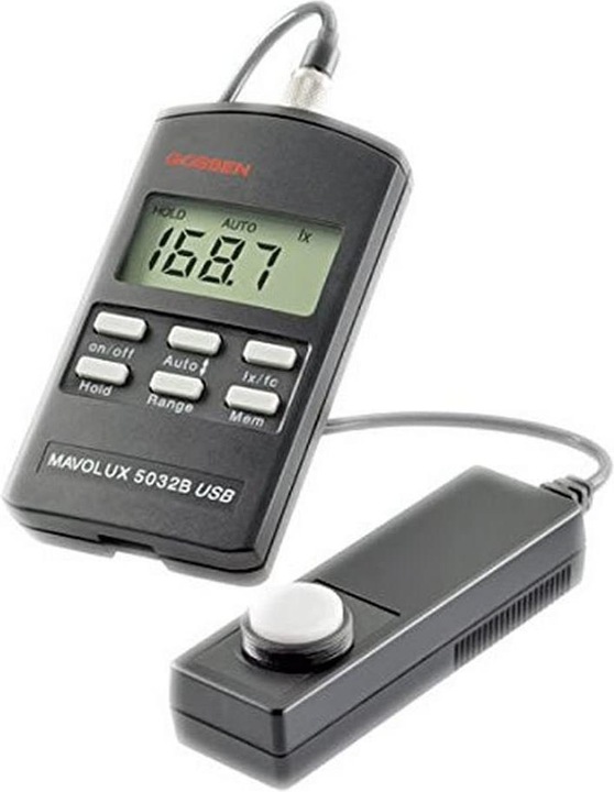 Actual product image Gossen Luxmeter MAVOLUX 5032 C USB Calibrated n
