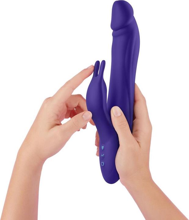 Produktbild Femme Funn Booster Rotating Rabbit Vibrator - Waterproof USB Rechargeable Vibrator 7 Speeds & 360 De