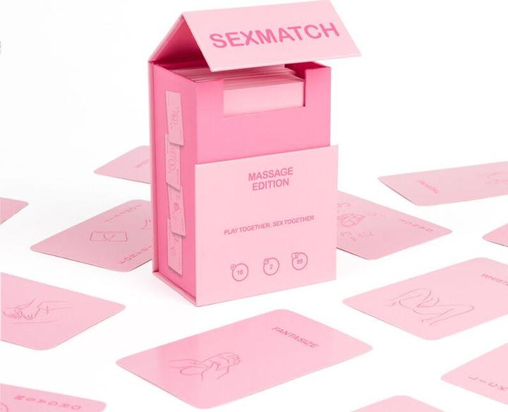Image du produit Secret play Massage Sexmatch (Jeu de cartes, Allemand, Espagnol, Français, Néerlandais, Italien, Portugais, Anglais)