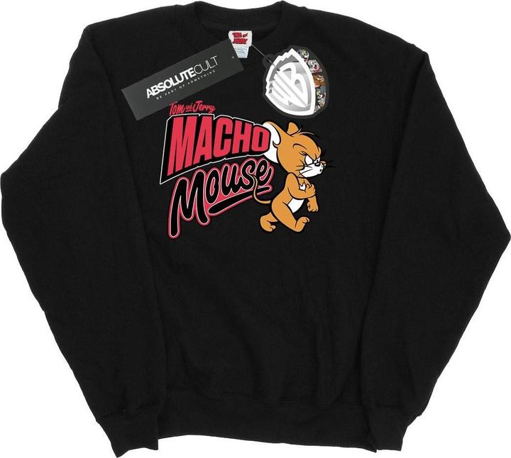 Actual product image Tom & Jerry Mens Macho Mouse Sweatshirt (M)