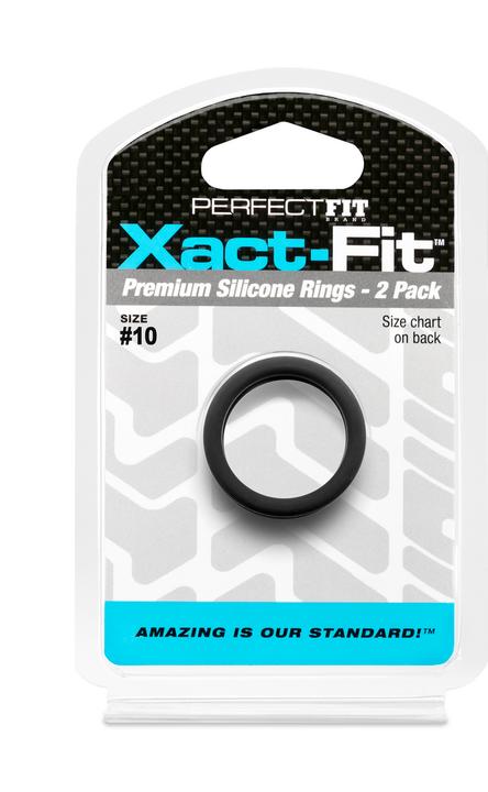 Produktbild PerfectFitBrand #10 Xact-Fit Cockring 2-Pack (2.50 cm)