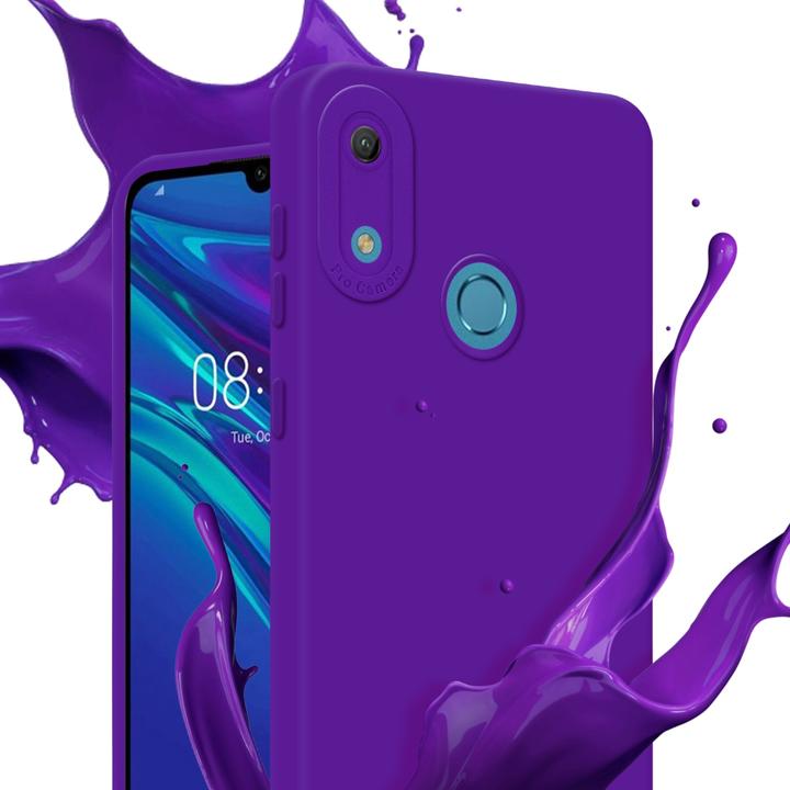 Image du produit Cadorabo Housse pour Huawei Y6 2019 en TPU fluide style LM162 (Huawei Y6 (2019))