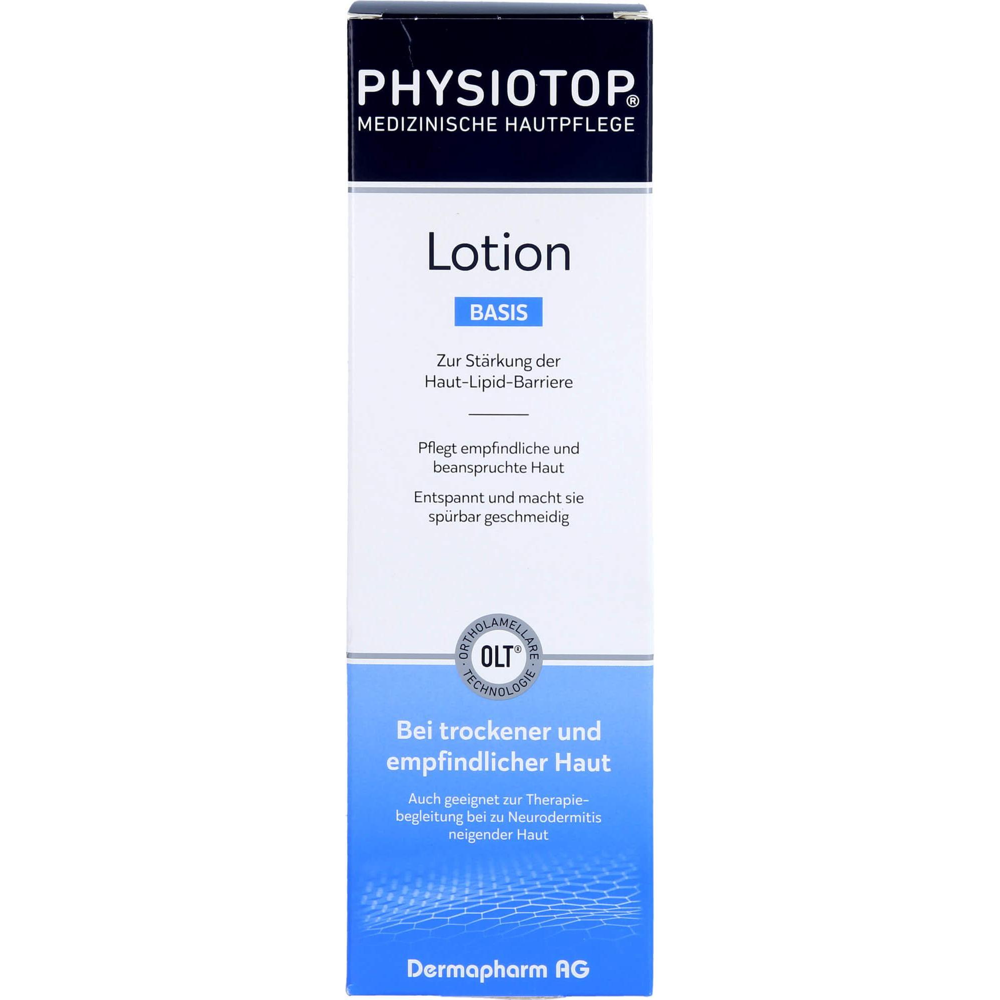 Thumbnail - Dermapharm, Bodylotion, Physiotop Basis Lotion, 400 ml LOT (Körperlotion, 400 ml)