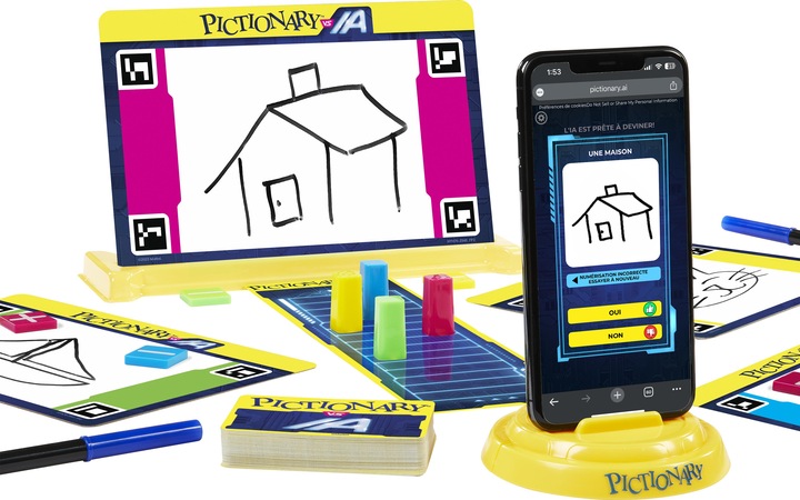 Actual product image Pictionary against AI France (F) (French)