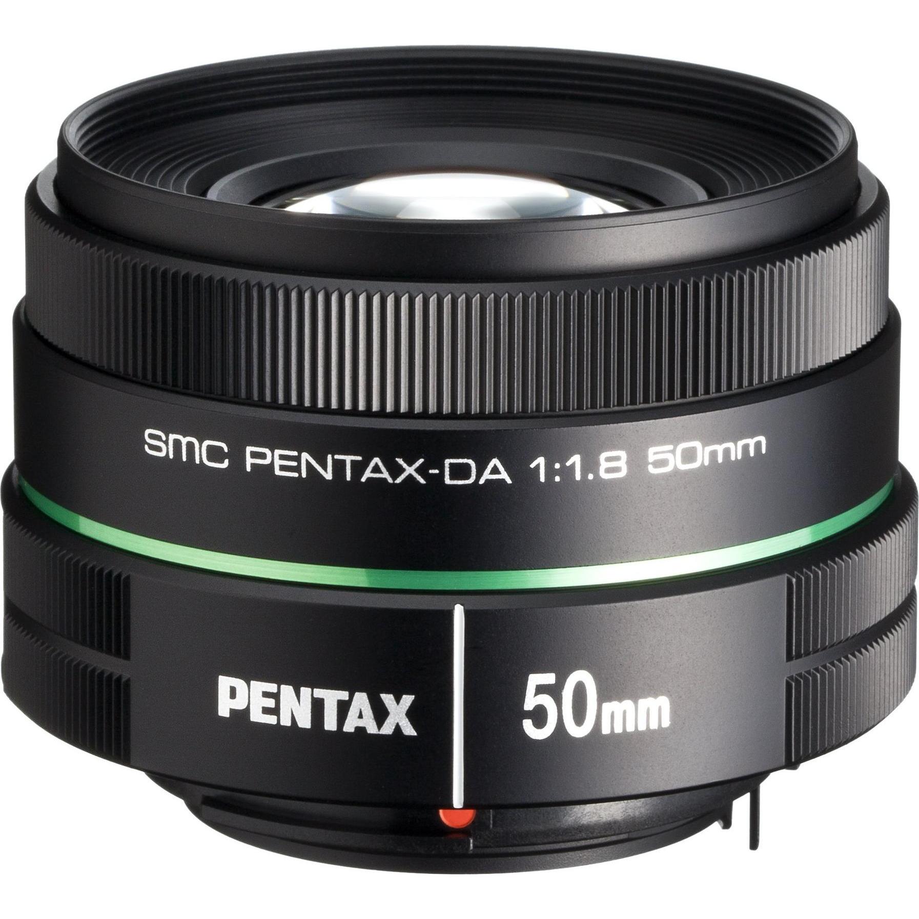 Pentax SMC DA 50mm f/1.8 (Pentax K, APS-C / DX), Obiettivo, Nero