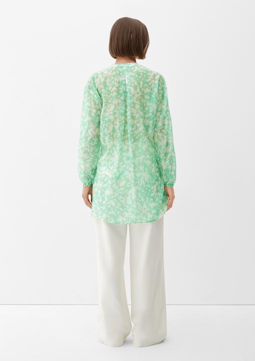 Image du produit s.Oliver Bluse Bluse mit Tunika-Ausschnitt (38)