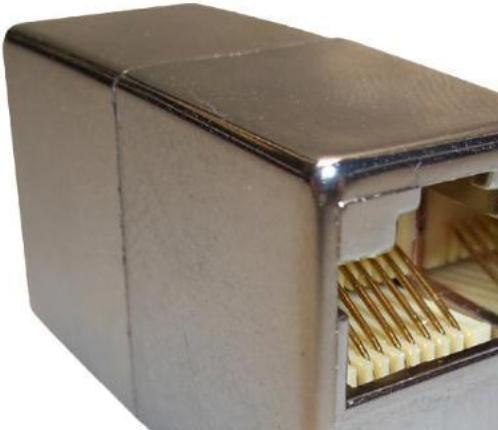 Actual product image LogiLink Connecting coupling (S/UTP, CAT5e, 15 m)