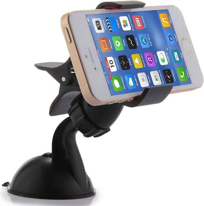 Actual product image PhoneLook Car Phone Holder Suction Cup for Windscreen & Universal Clamp for Smartphone