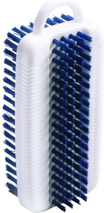 Productafbeelding Haug DUBBELE nagelborstel, PBT WIT,ø 0.35MM MEDIUM/HARD