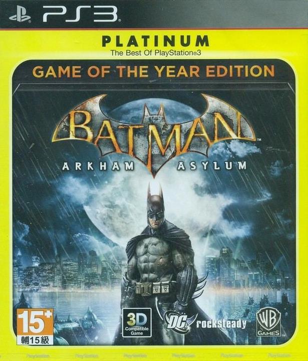 Actual product image WB Batman: Arkham Asylum - GOTY (Platinum) (Import) (PS3, IT)
