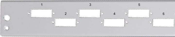 Produktbild EFB Elektronik Frontblende 6 x SC duplex vertical