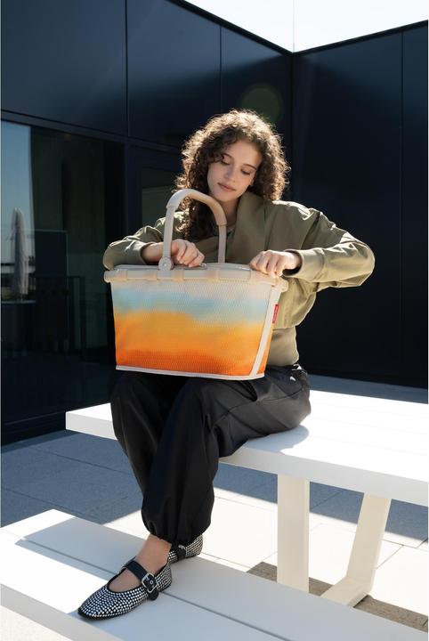 Actual product image reisenthel Einkaufskorb Carrybag Mesh Tropical