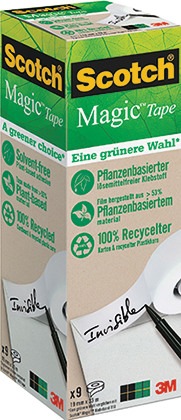 Produktbild Scotch Magic Klebeband Greener Choice (19 mm)