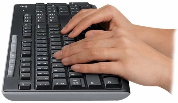 Produktbild Logitech Mk270 (DE, Kabellos)