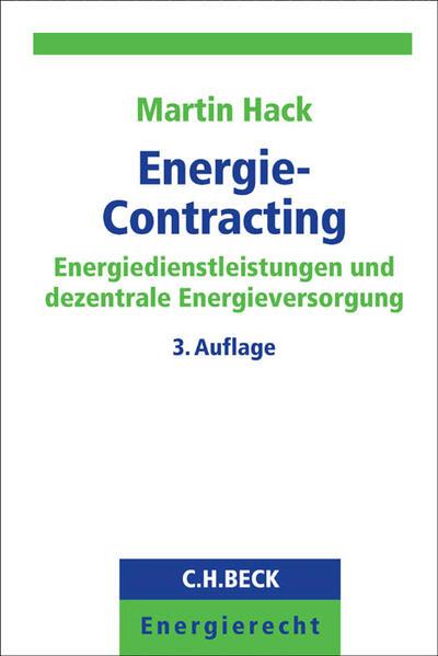 Produktbild Energie-Contracting (Deutsch, Martin Hack, 2015)
