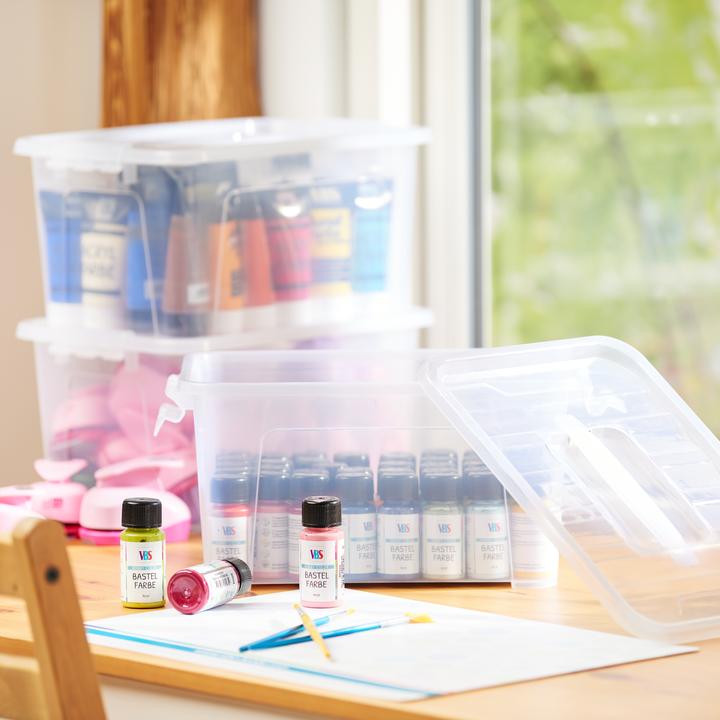 Image du produit VBS Bac gerbable avec couvercle (23.50 cm)