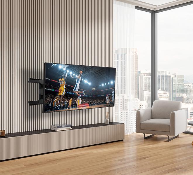 Productafbeelding b-tech Dubbele tap Dubbele arm Flat (Muur, 35 kg)