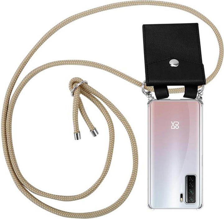Produktbild Cadorabo TPU Handy Kette SILBER Cover
