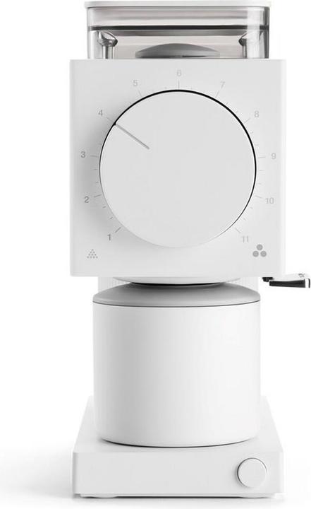 Fellow Ode coffee grinder baltas