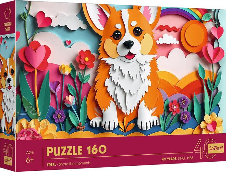 Produktbild Trefl Puzzle Premium Plus 160 - Jubiläum - Hund (160 Teile)