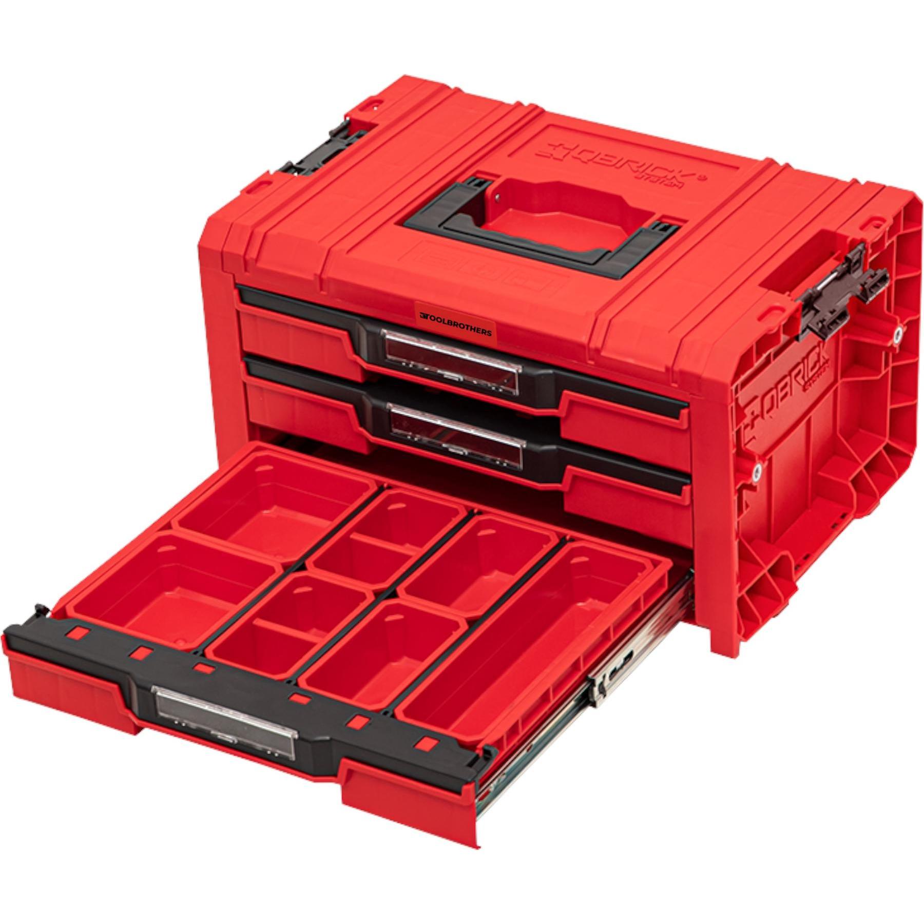 Thumbnail - Tool Brothers, Werkzeugkoffer, Toolbrothers RHINO PRO Drawer 3 Toolbox 2.0 Expert RED ULTRA HD Werkzeugkoffer 450 x 310 ...