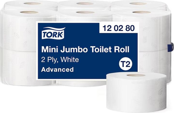 Actual product image Tork Toilet Paper Mini Jumbo (12 x)